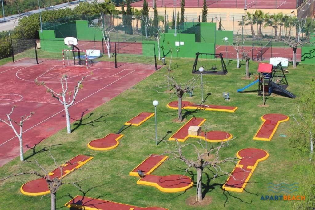Apartbeach Los Juncos 2 Residencial Y Junto Playa 拉皮内达 外观 照片
